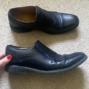 Donating soon!! G.H Bass & Co. Men’s Size 9 Black Leather Dress Shoes